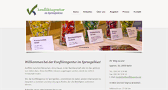 Desktop Screenshot of konfliktagentur.de